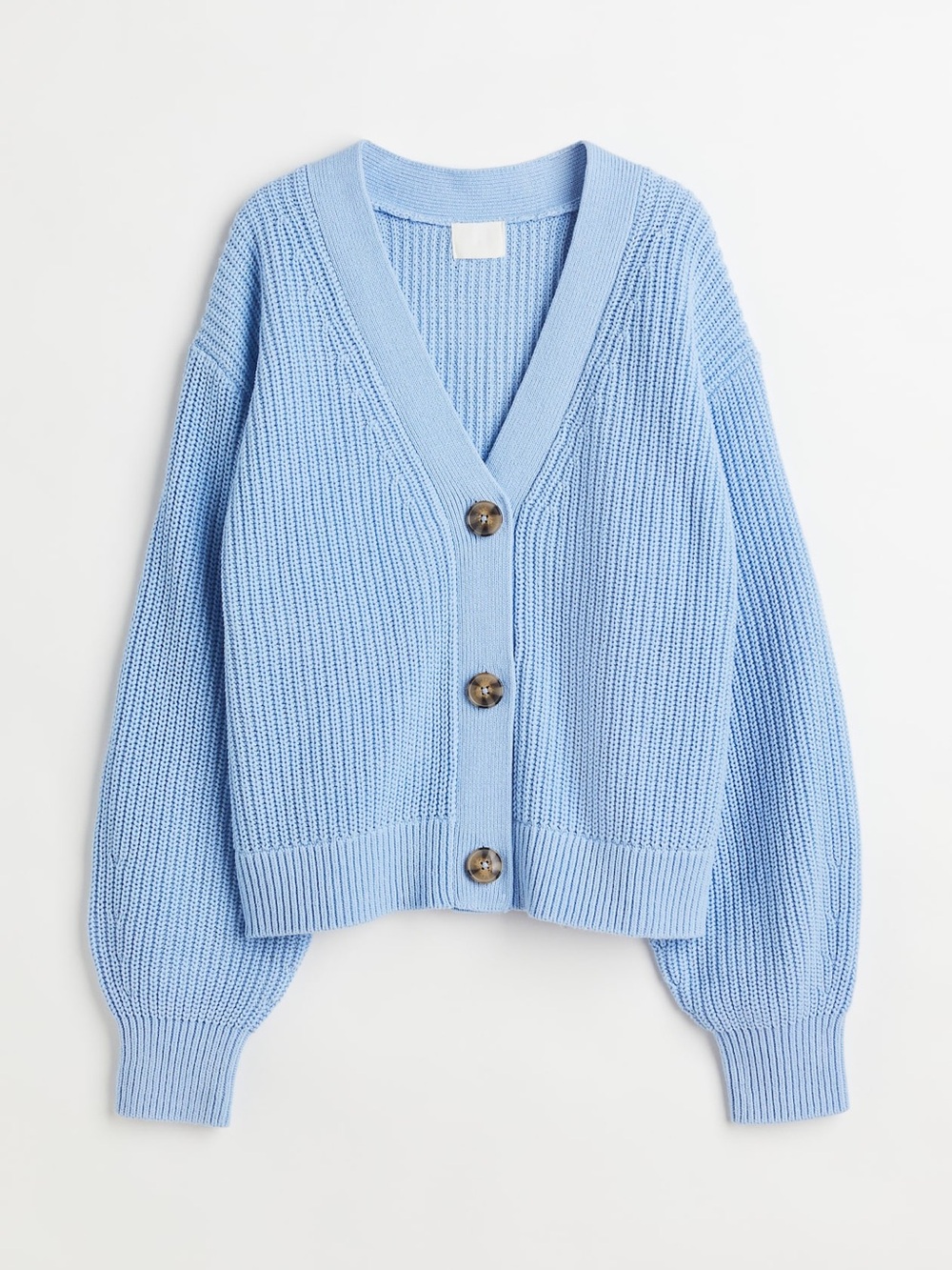 H&M Ribbed Knit Cardigan